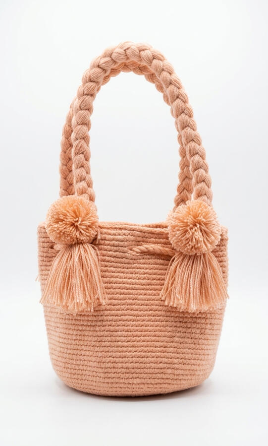 Beige - Mini sac crochet Wayuu Beige - Mini sac crochet Wayuu