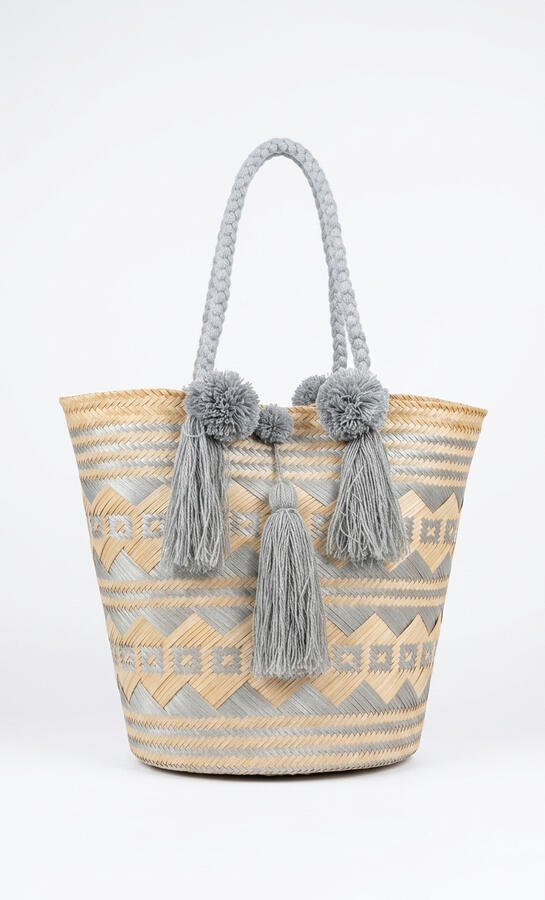 Gris - Panier Wayuu Gris - Panier Wayuu